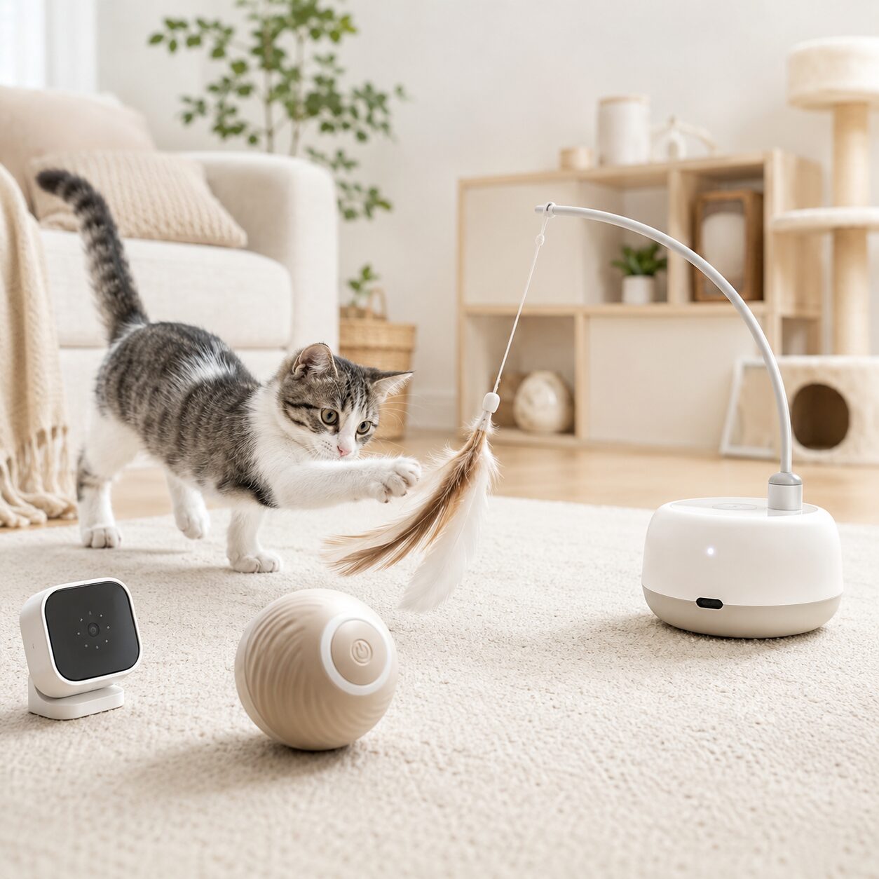猫用自動おもちゃ・スマートトイの選び方