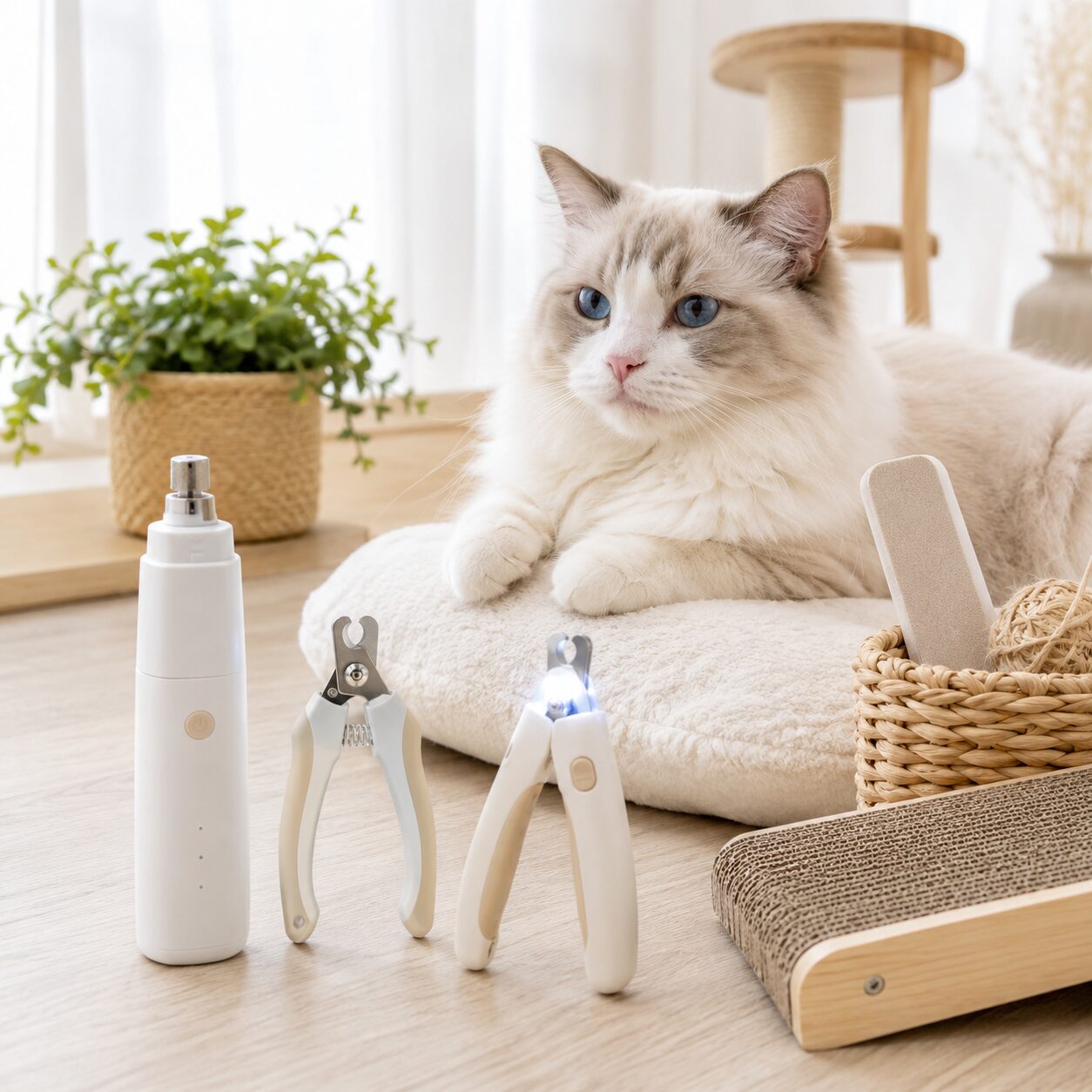 猫用電動爪やすり・爪切り補助グッズの選び方