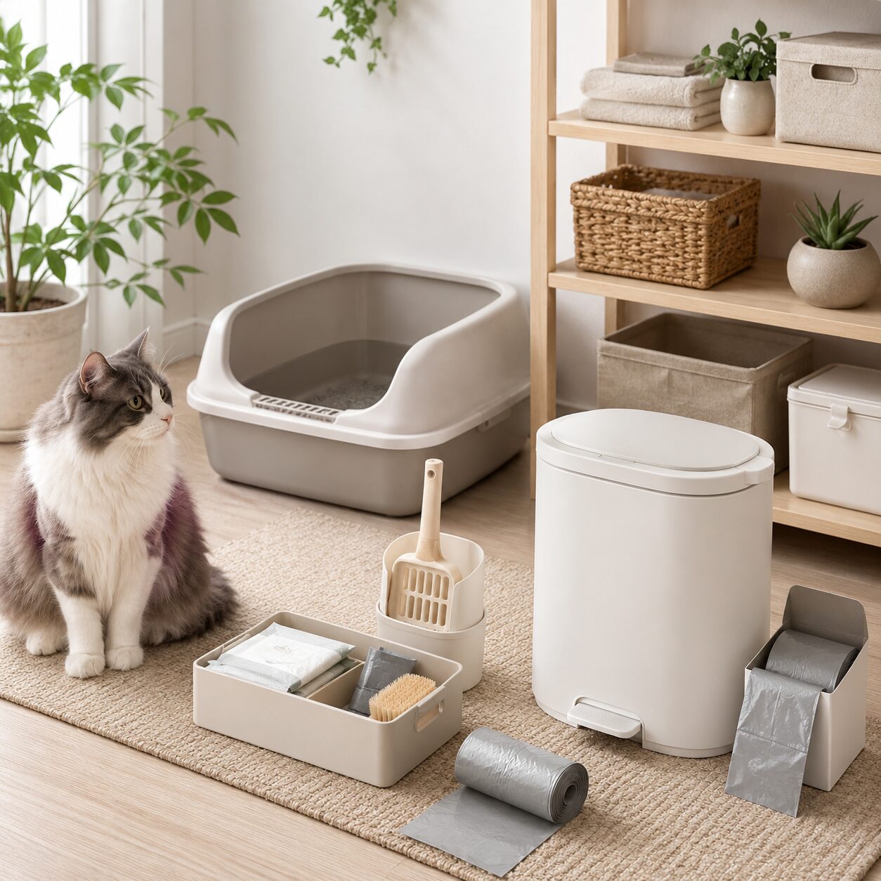 猫用防臭袋・ペット用ゴミ箱の選び方