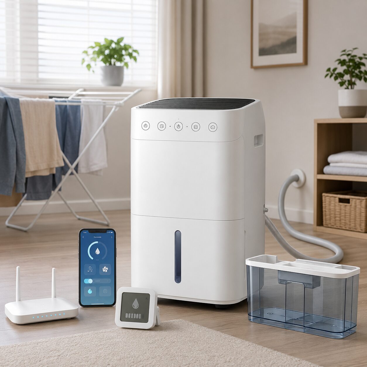 スマート除湿機の選び方｜除湿方式・適用面積・排水・アプリ・通信障害時の注意点