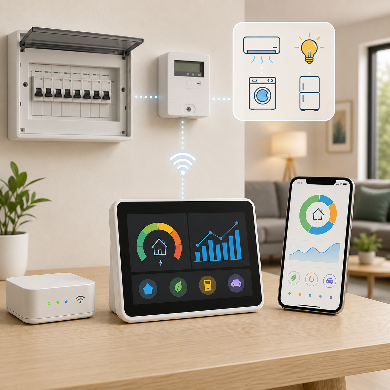 スマート電力モニター・HEMSの選び方｜計測範囲・設置工事・対応機器・アプリ・データ確認の注意点