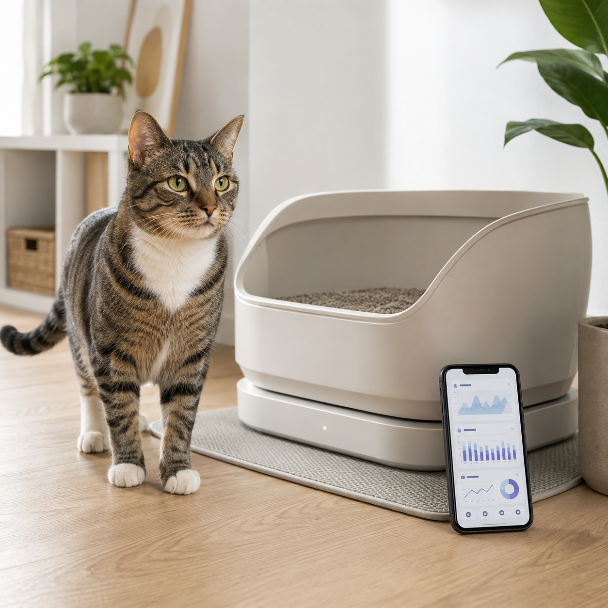 猫用トイレ見守りデバイス・排泄モニターの選び方｜体重・排泄記録・個体識別・設置条件・利用料金を確認するペットテック入門