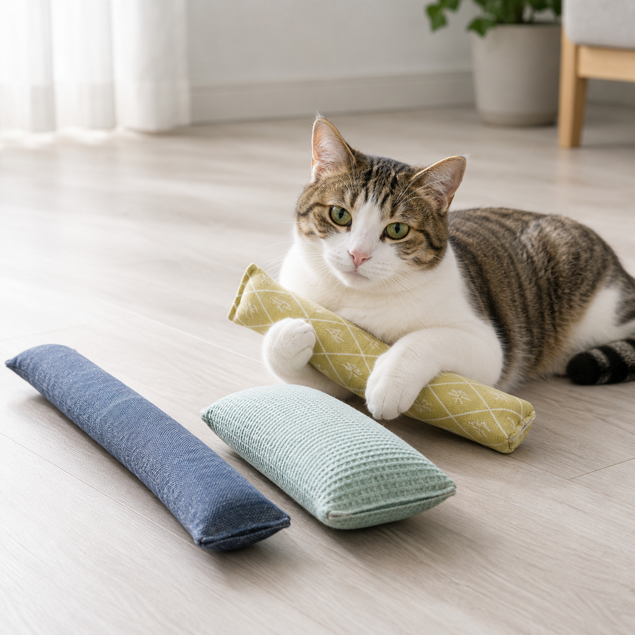 猫用けりぐるみ・キッカーおもちゃの選び方｜サイズ・素材・中材・縫い目・お手入れを確認する室内遊び用品入門
